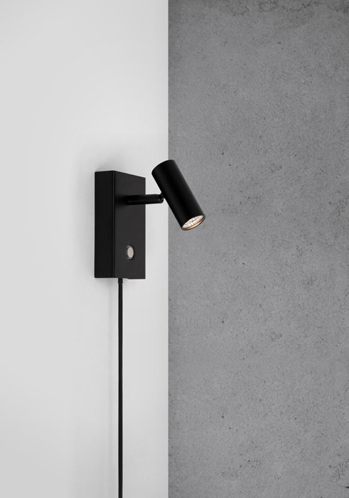 Nordlux Coolie 3,2W LED-vegglampe svart